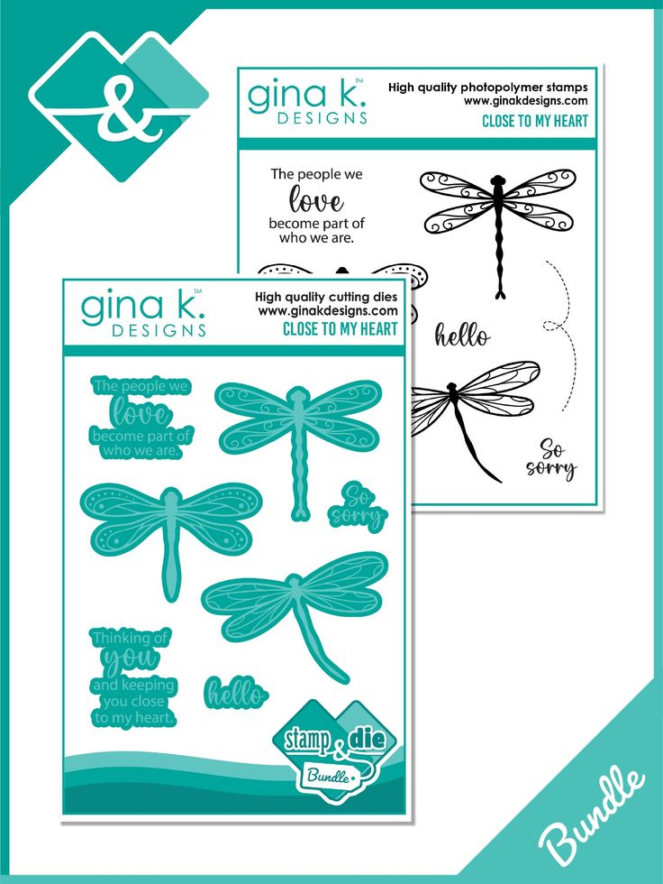 Close to My Heart Stamp & Die Bundle from Gina K Designs