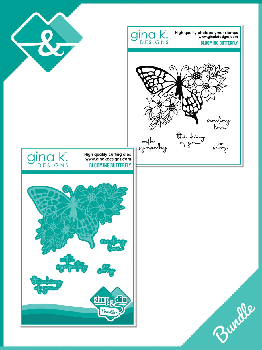 Blooming Butterfly Stamp & Die Bundle