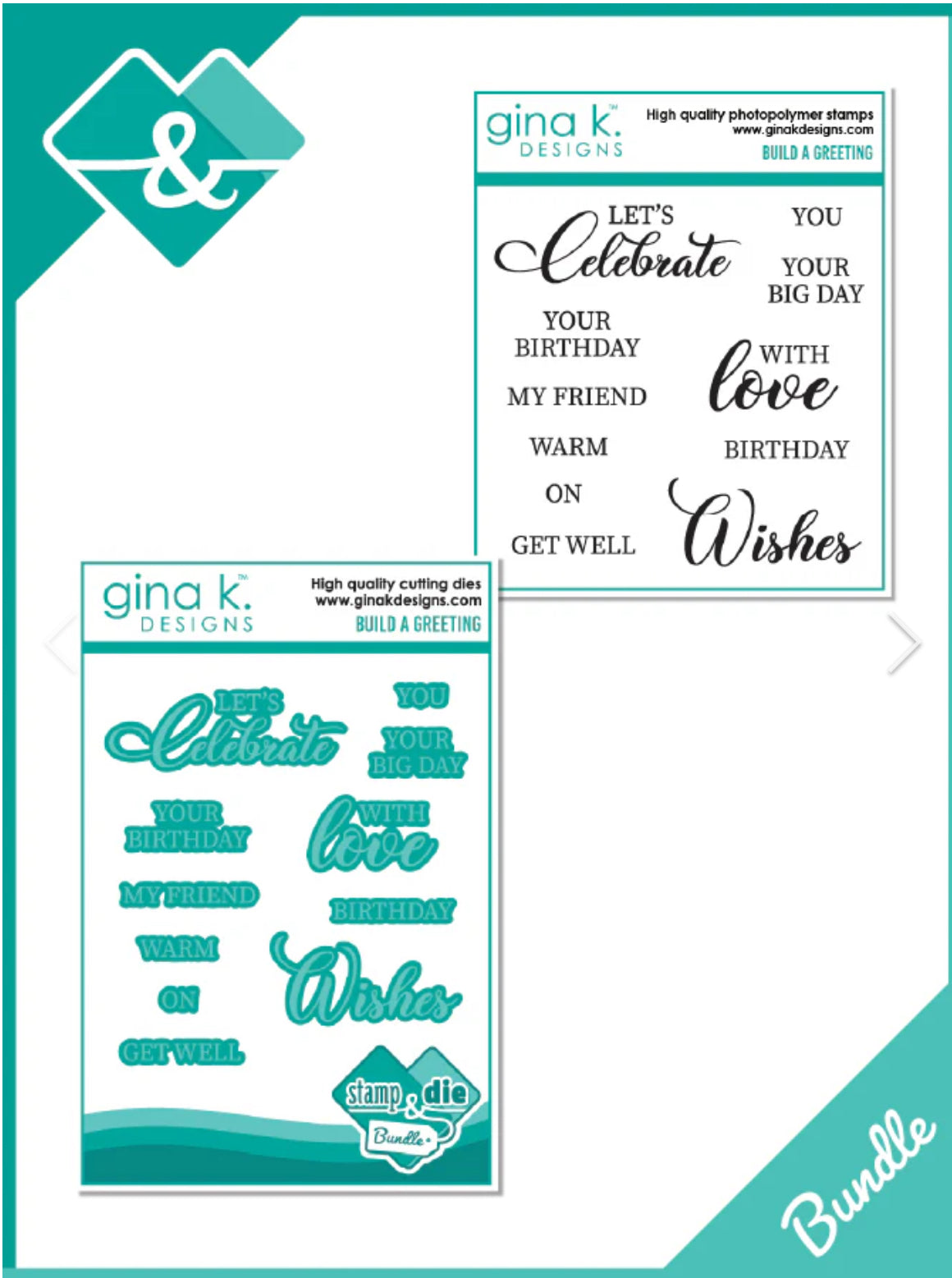 Build A Greeting Stamp & Die Bundle