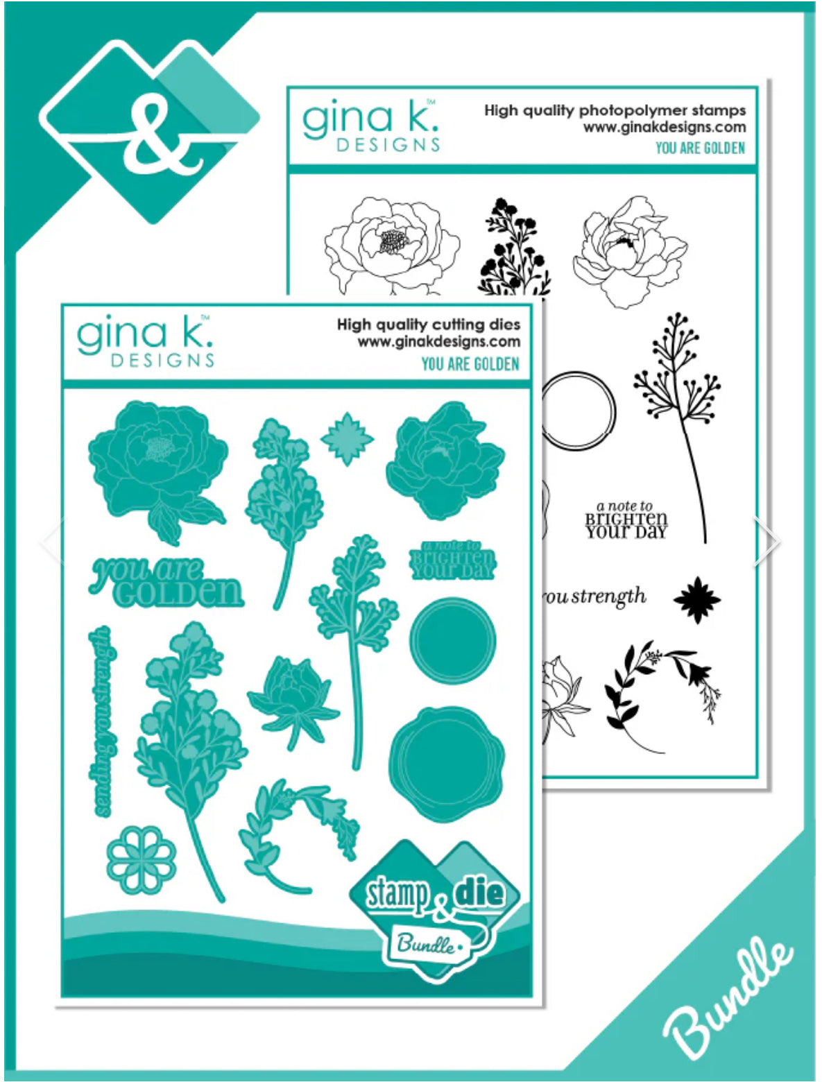 You Are Golden Stamp & Die Bundle