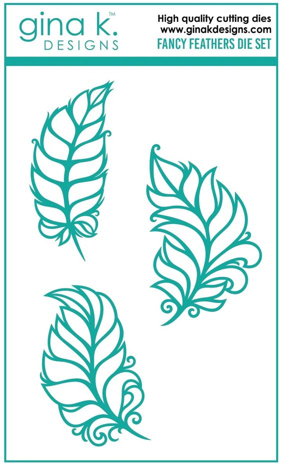 Fancy Feathers Stamp & Die Bundle