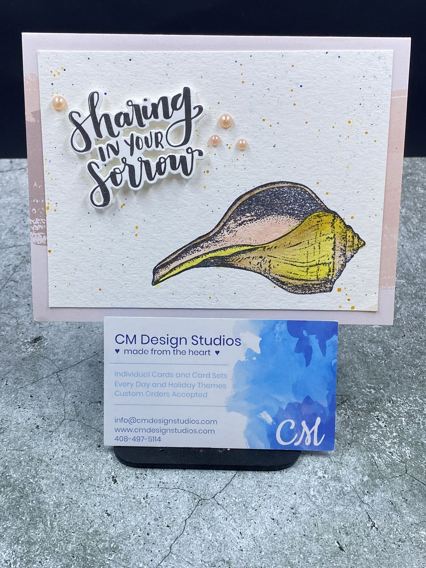 Sympathy Card - CM Design Studios