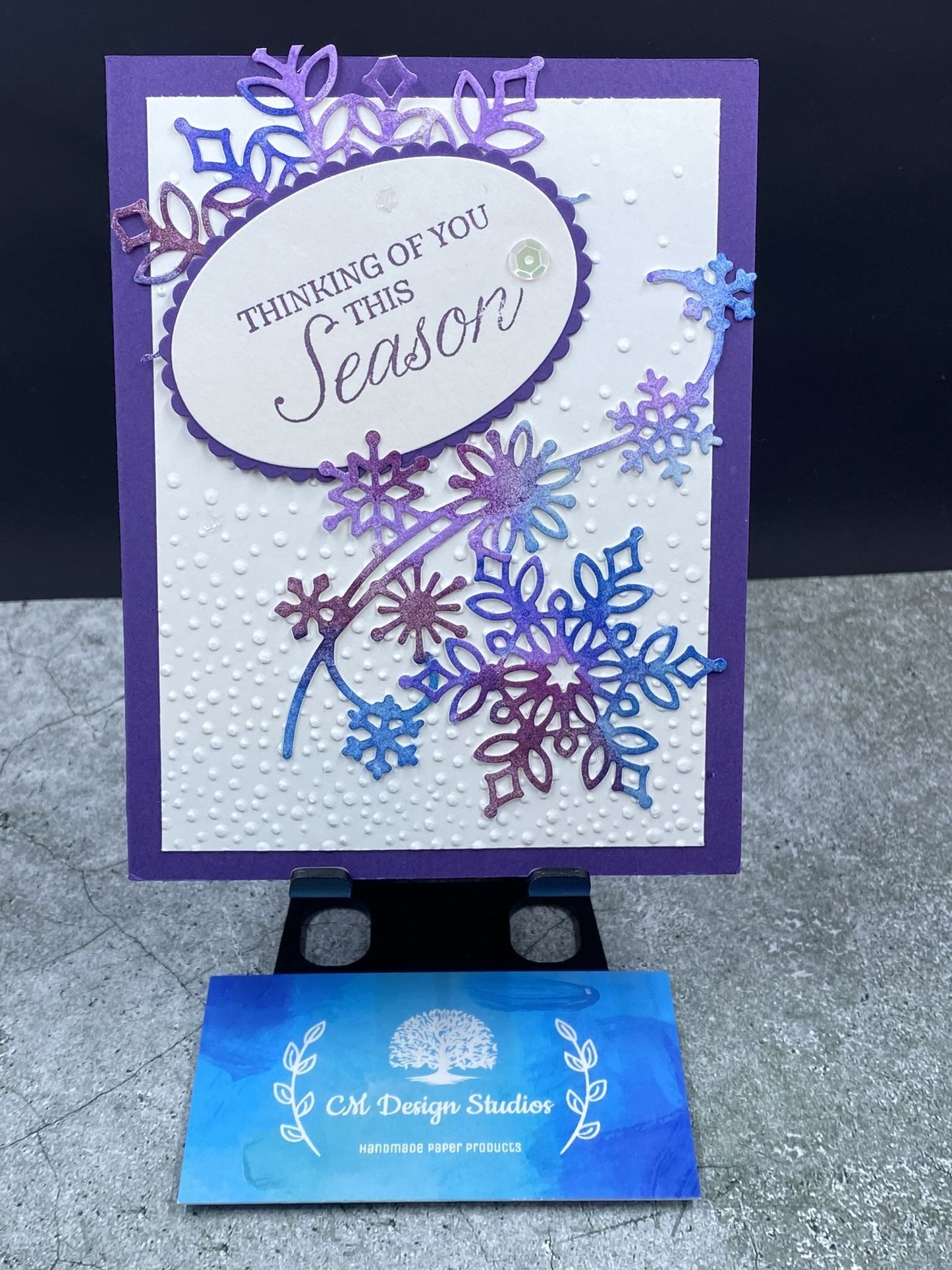 Holiday Snowflake Card