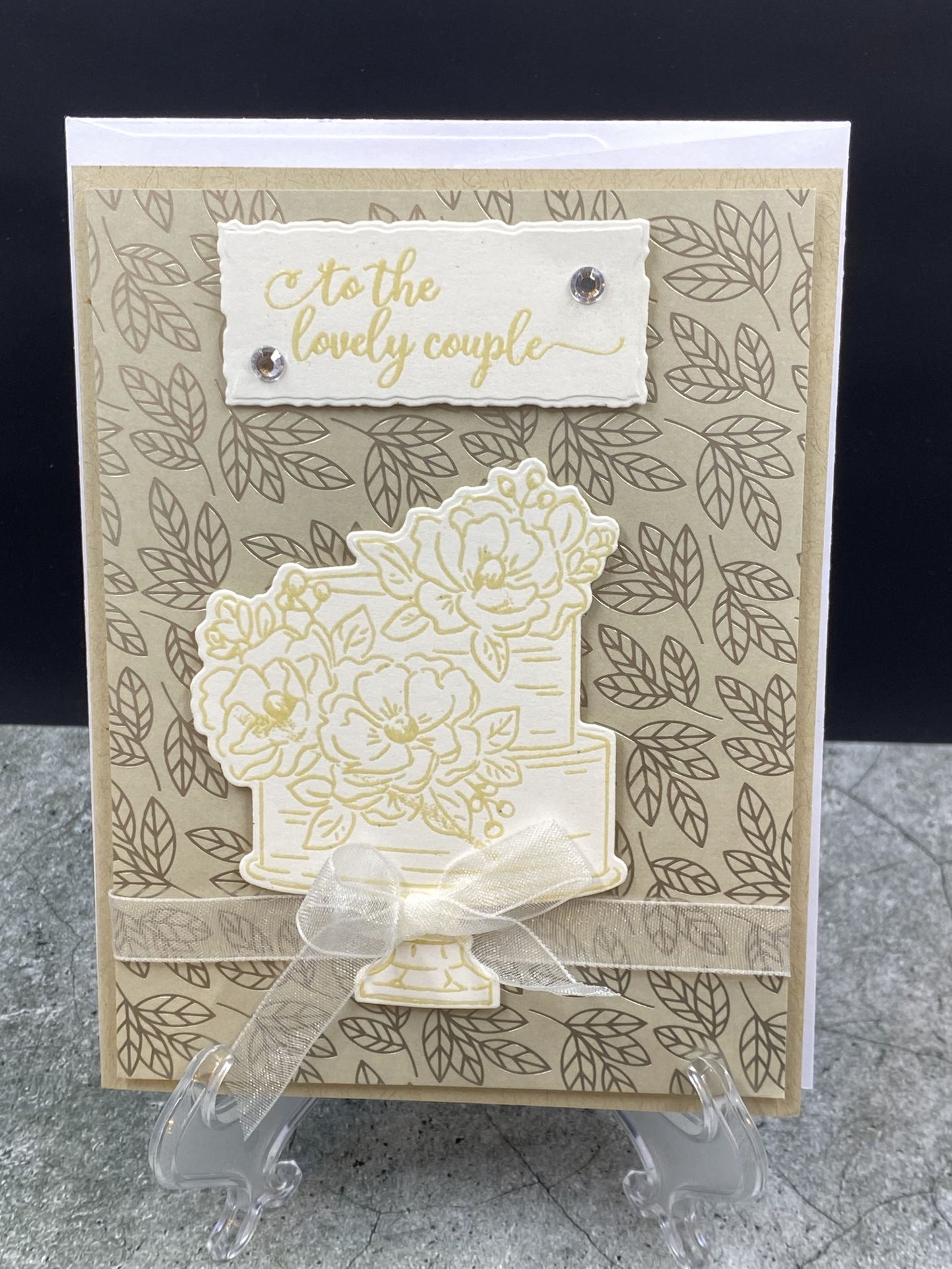 Wedding Greeting Foil