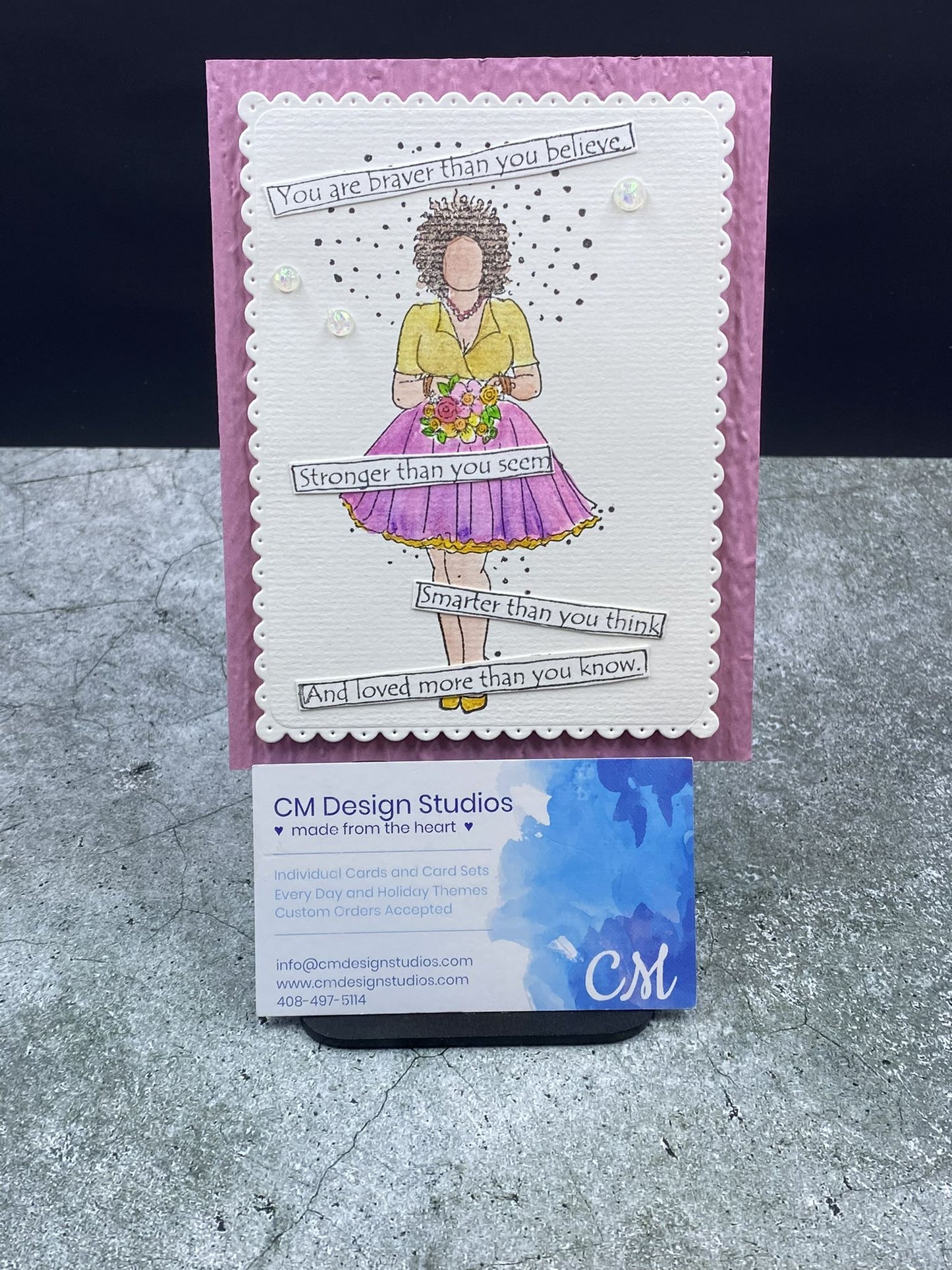 Encouragement Card - CM Design Studios