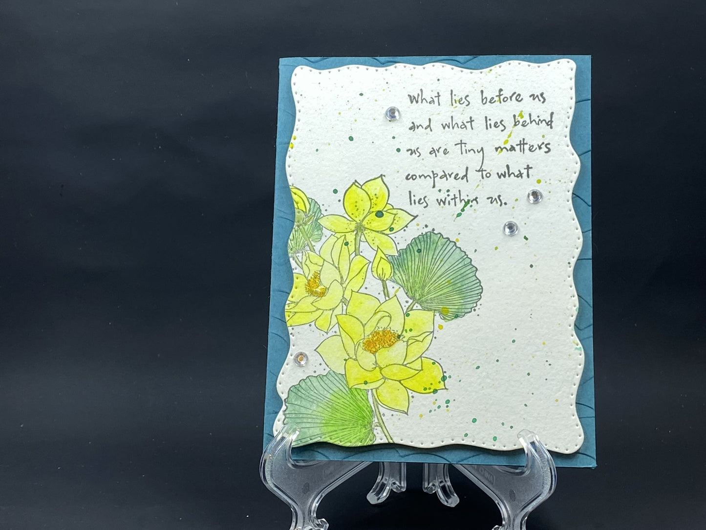 "What Lies..." - Yellow Flowers