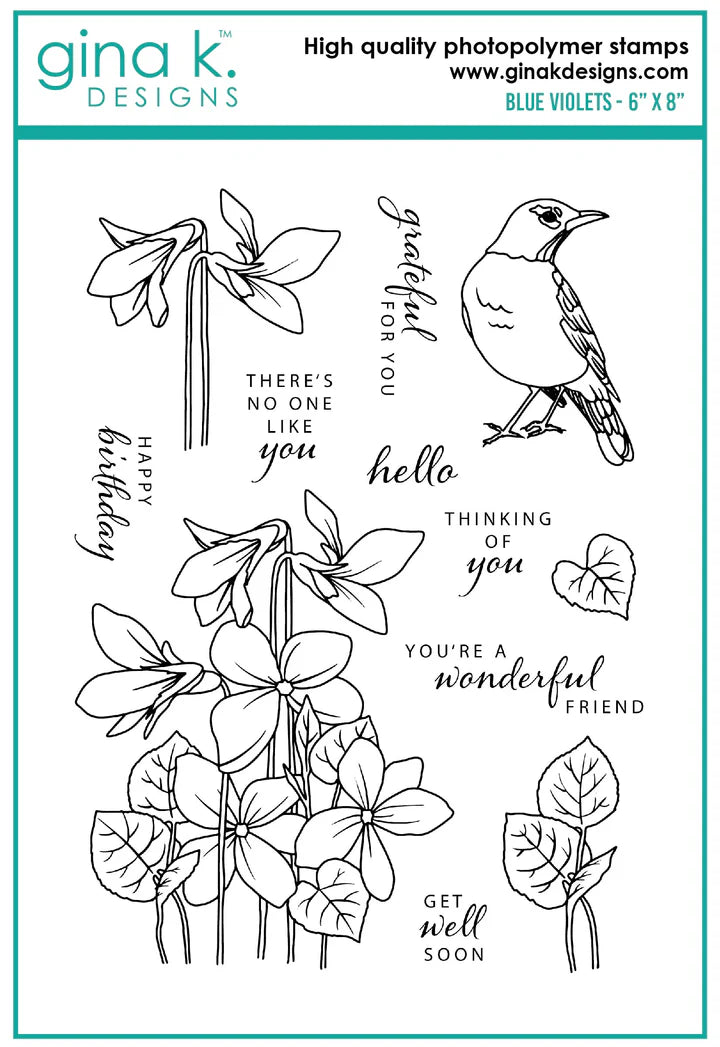 Massive Peony Stamp & Die Set from Gina K Designs