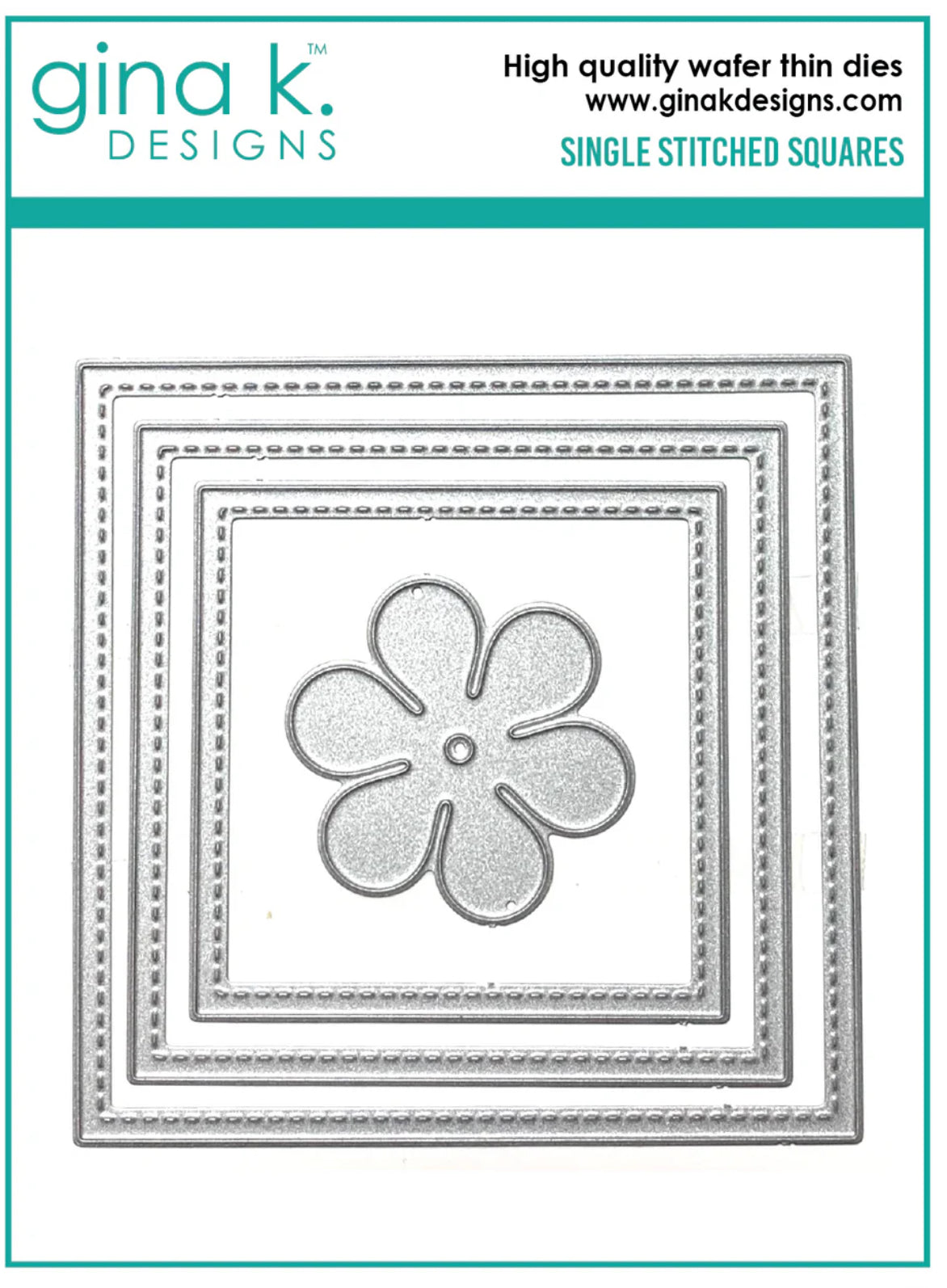Single Stitched Squares Die