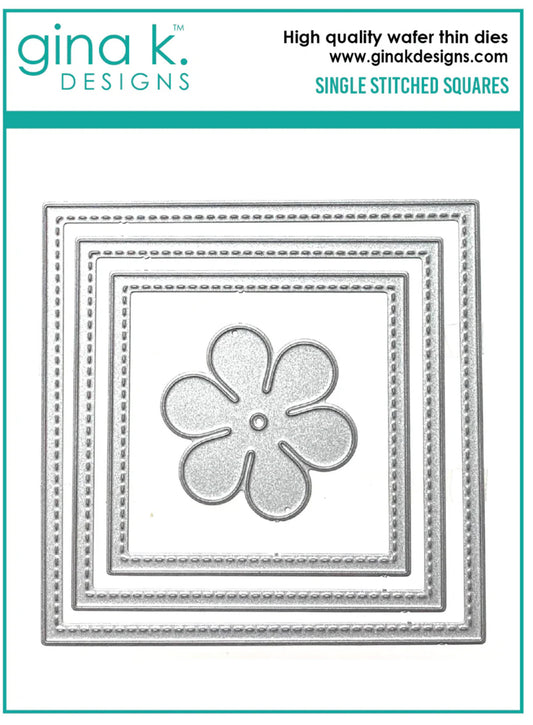 Single Stitched Squares Die