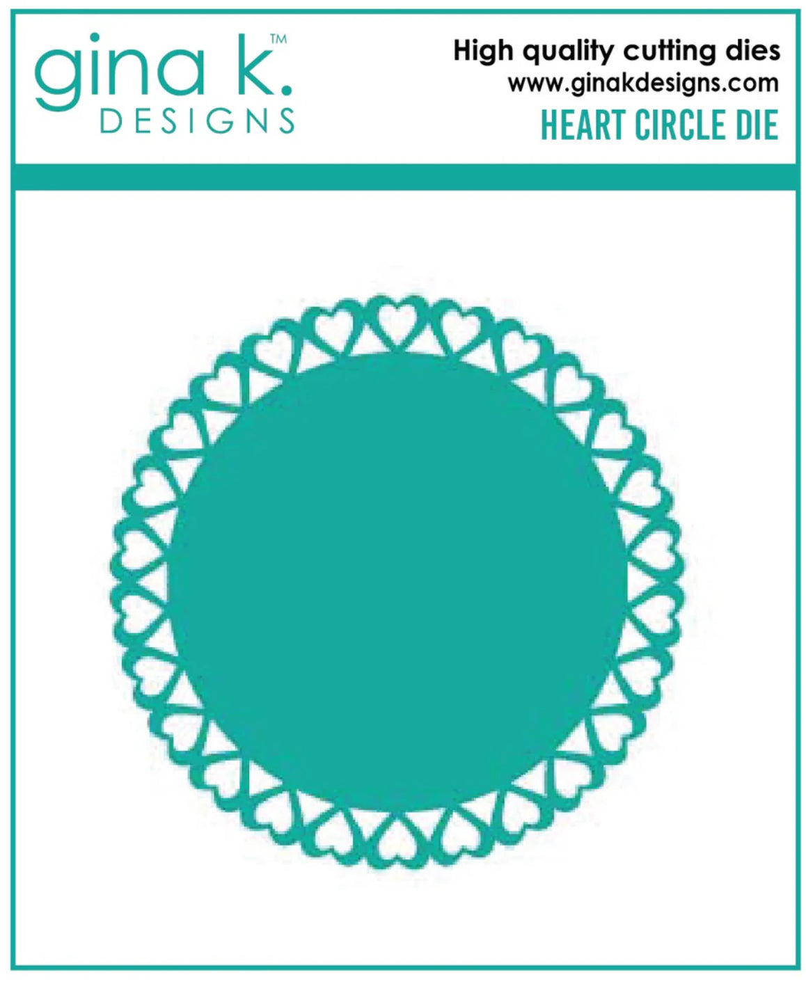 Heart Circle Die