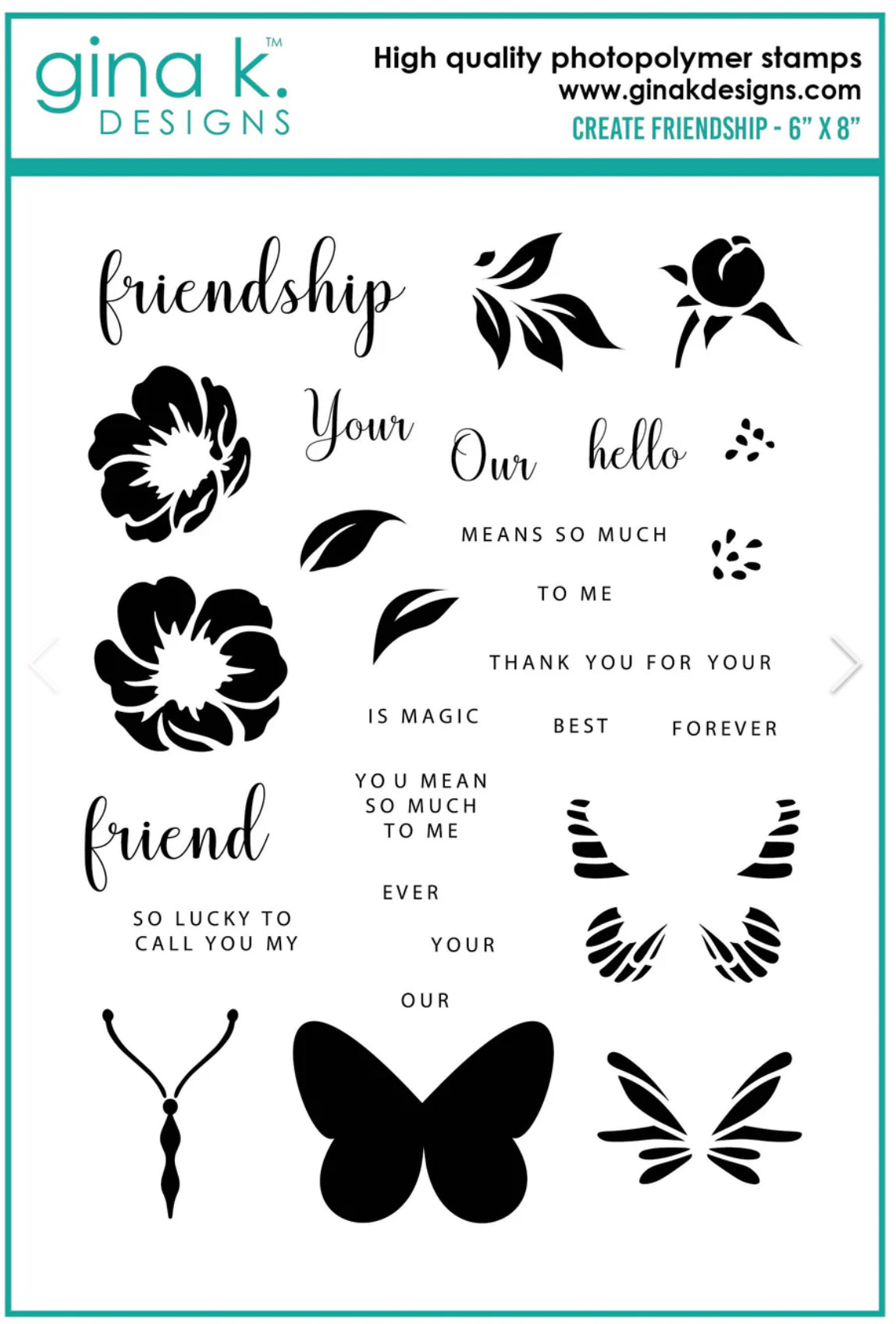 Create Friendship Stamp & Die Bundle