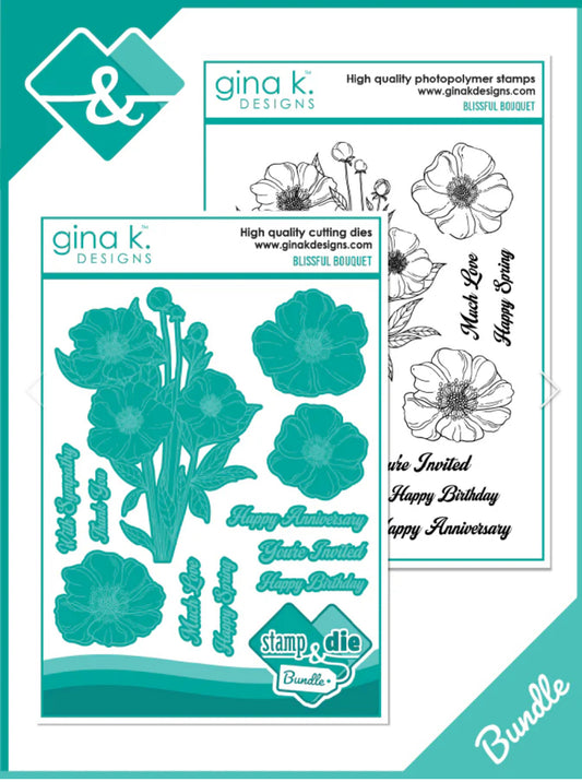 Blissful Bouquet Stamp & Die Bundle