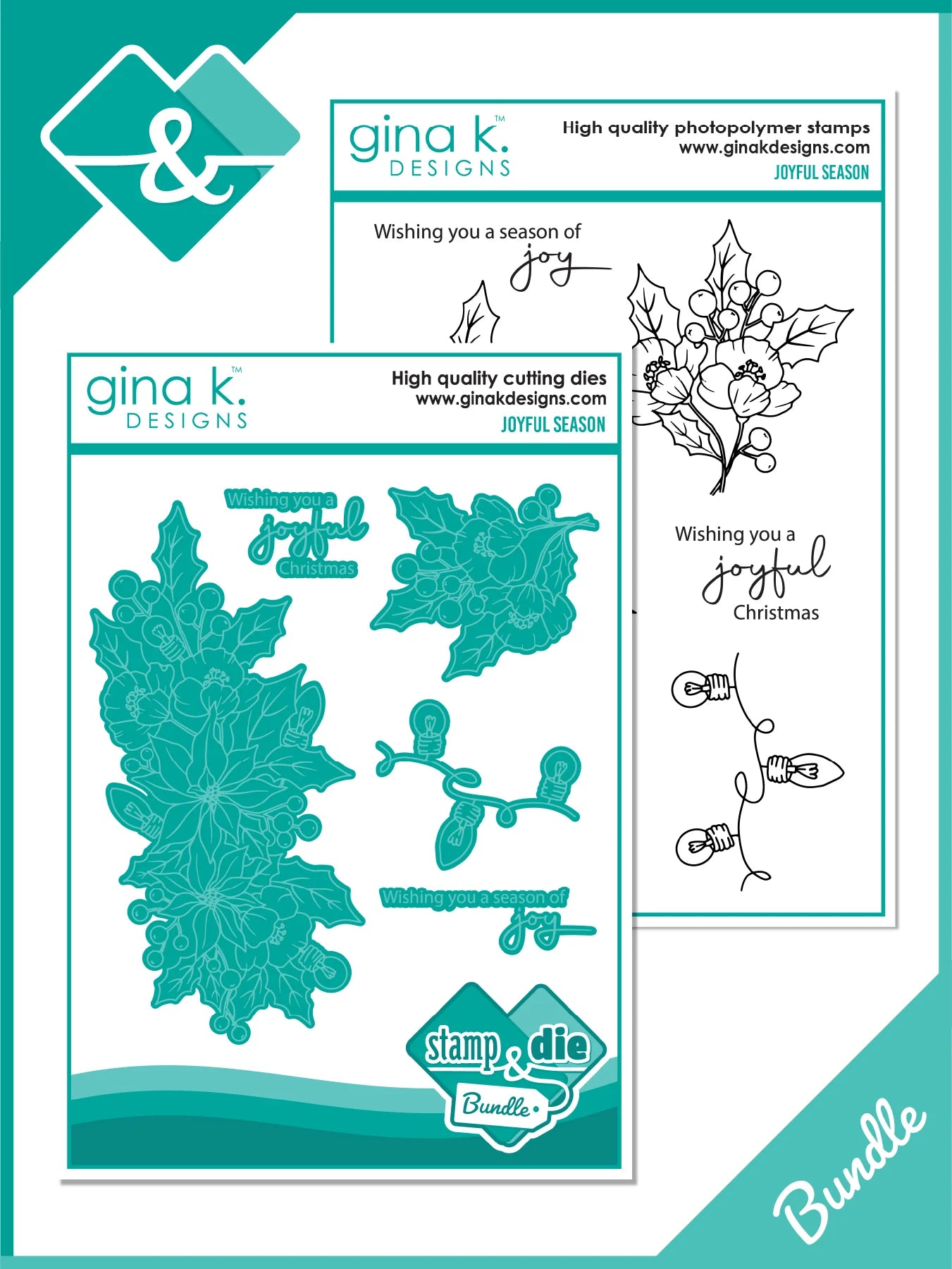 Joyful Season Stamp & Die Bundle
