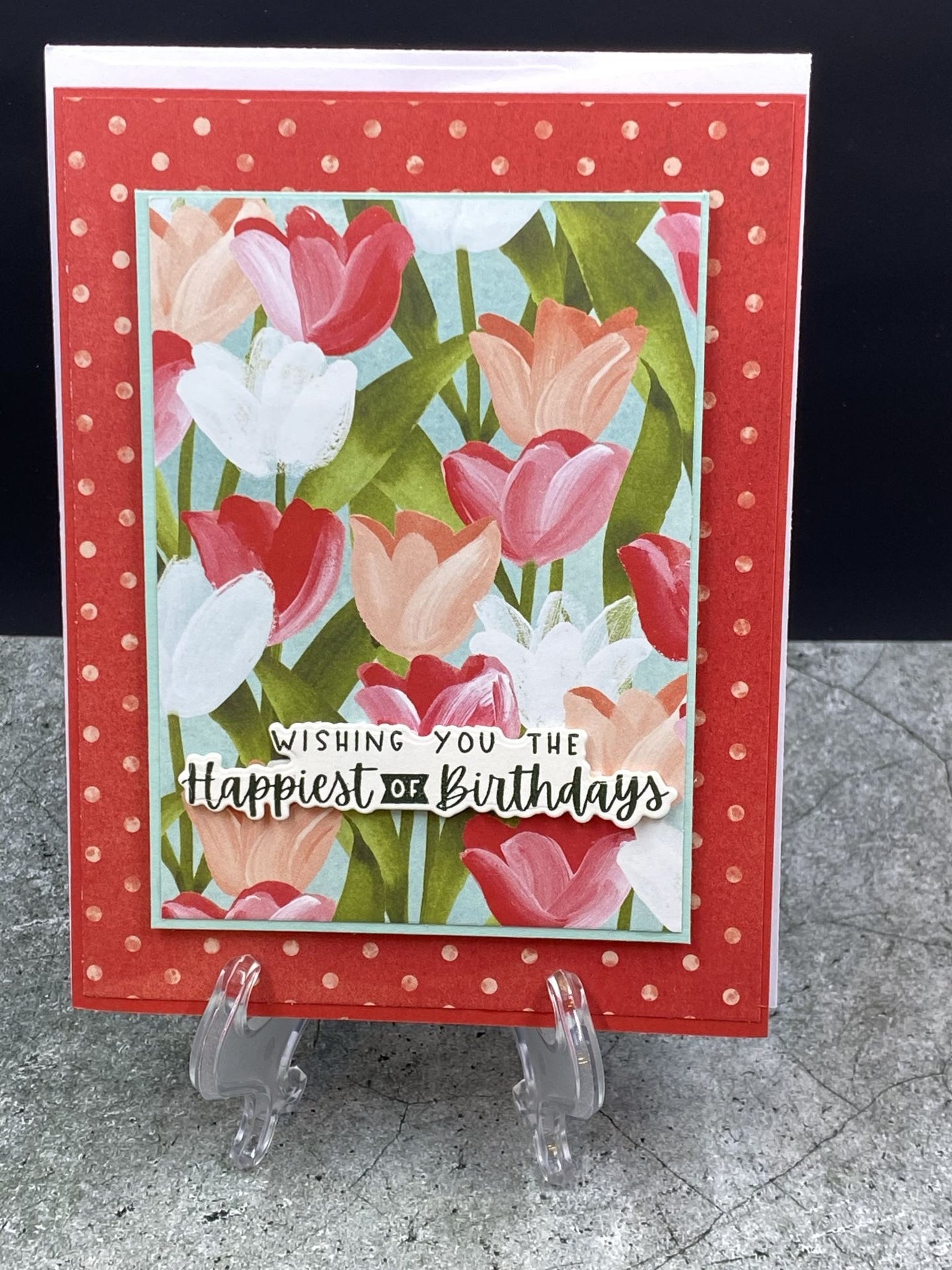 Red Tulip Birthday
