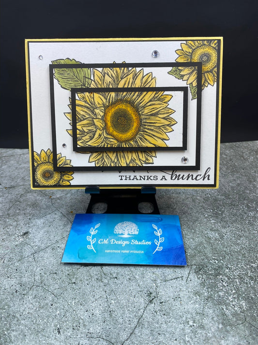 Sunflower Thanks A Bunch Card