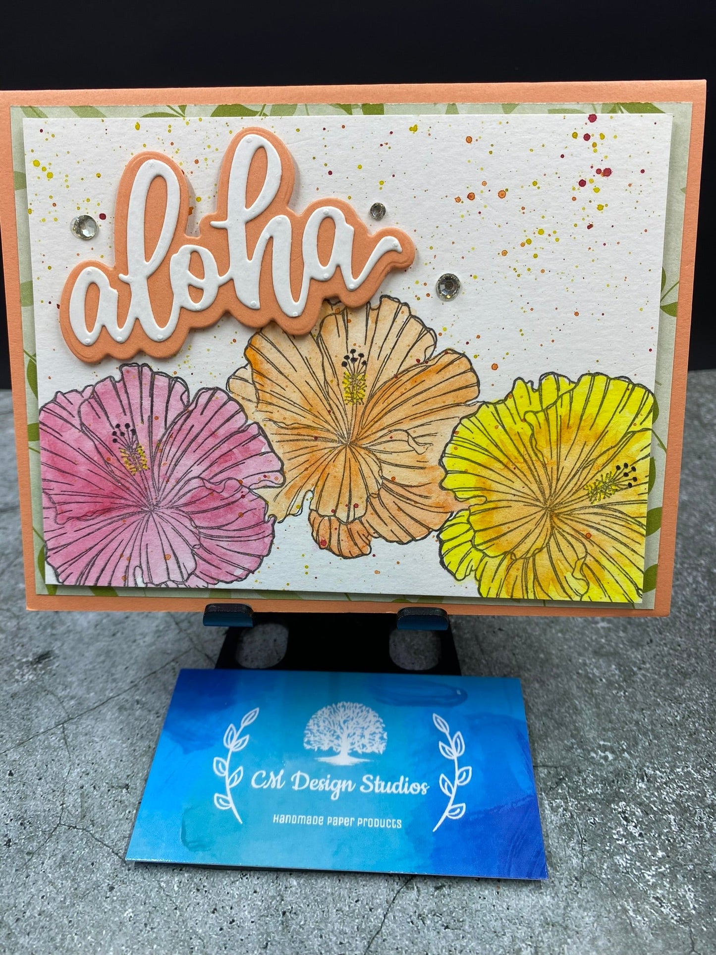 Aloha Floral Card