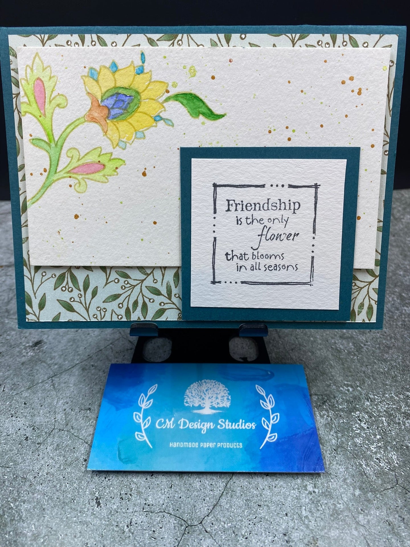 Friendship Flower Card