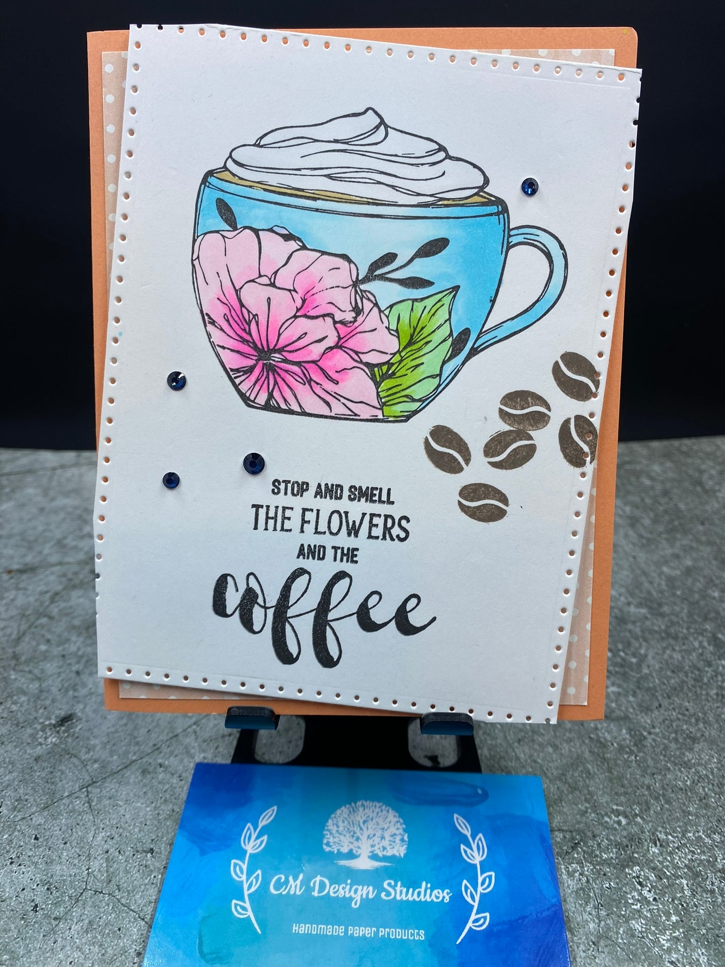 Coffee Encouragement Card - CM Design Studios
