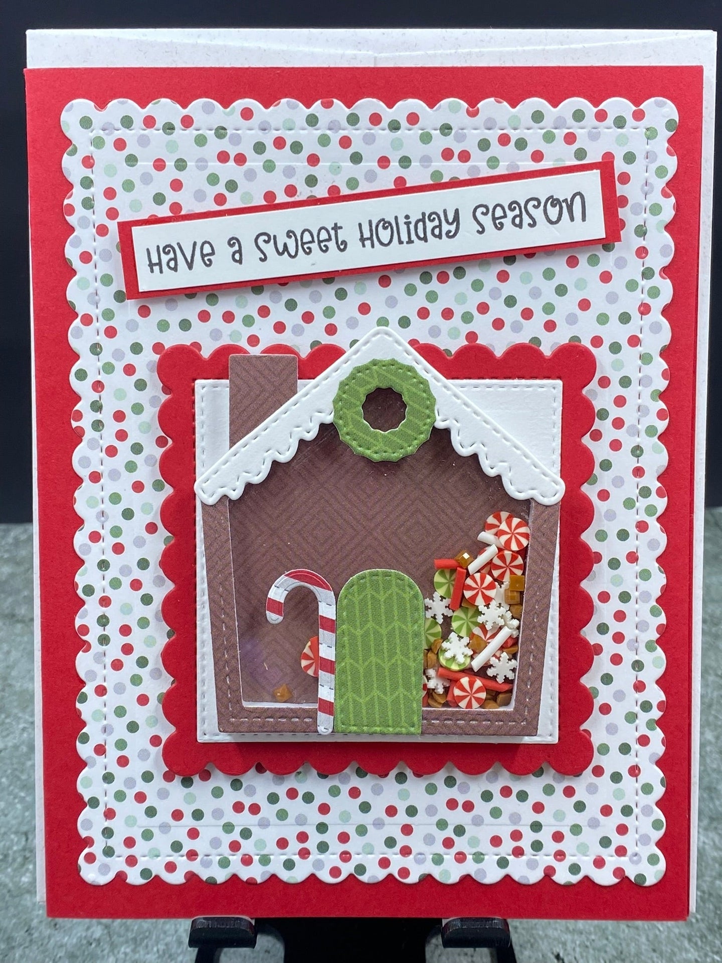 Have A Sweet Holiday Season with Gingerbread Shaker - CM Design Studios