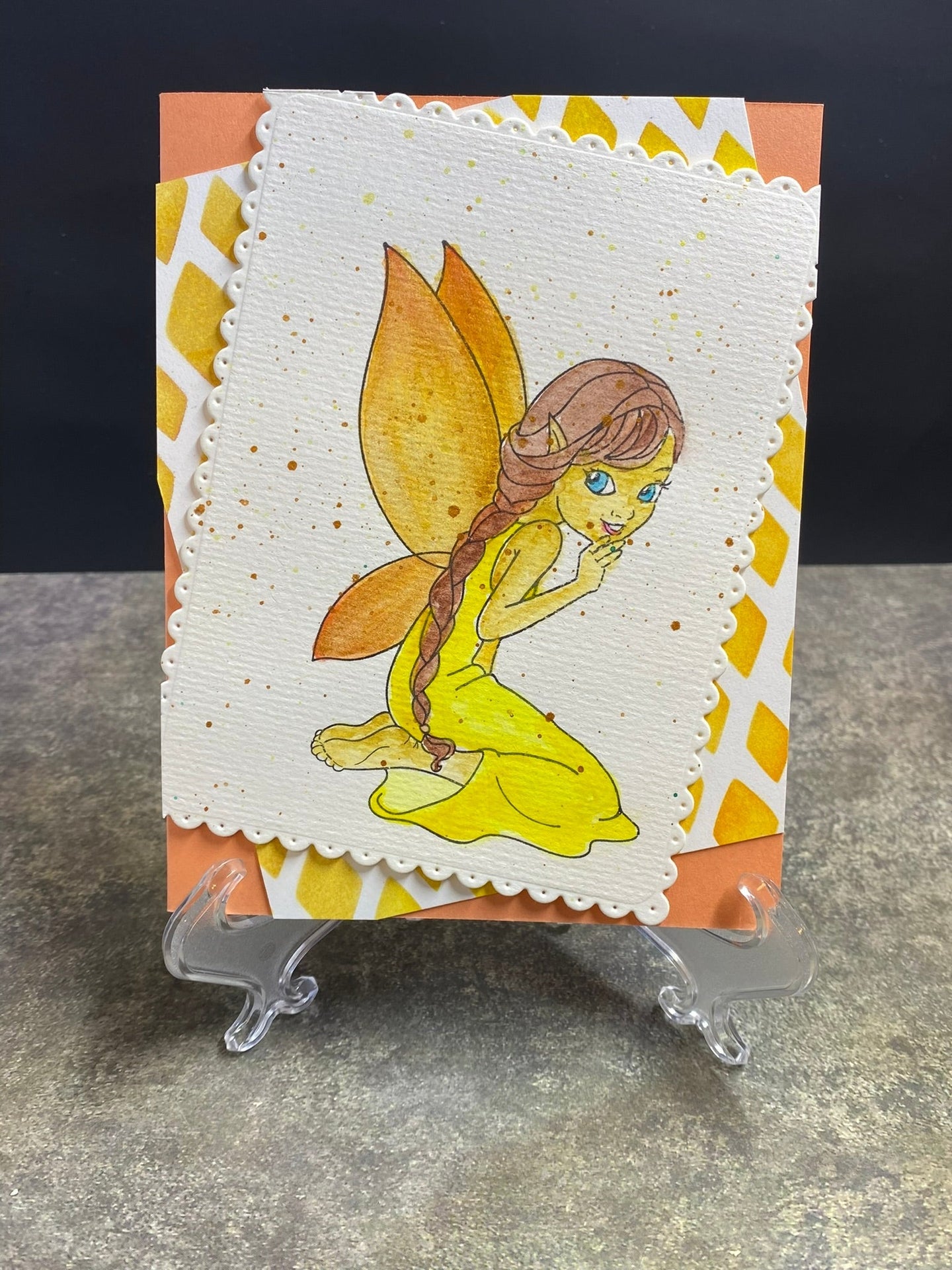 Blank Card With Fairy