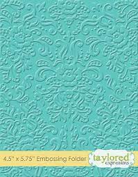 Taylored Expressions - Embossing Folder Damask