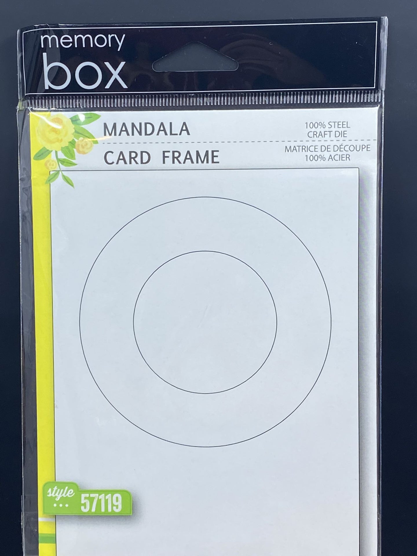 Birch Press - Mandala Card Frame Die