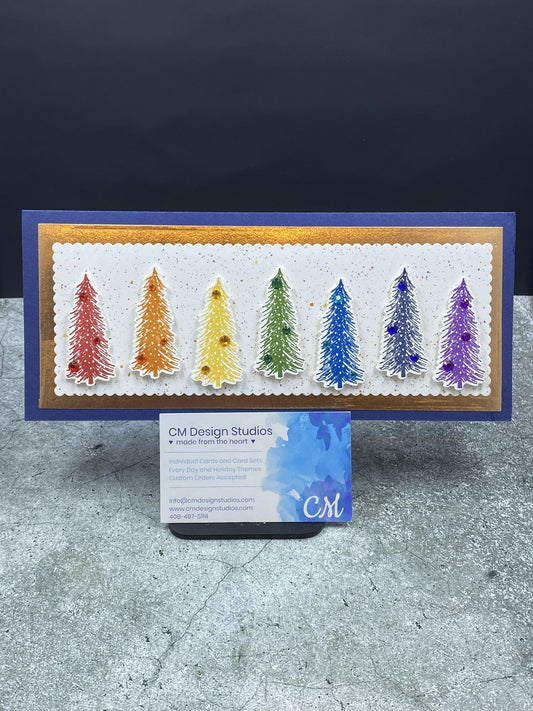 Rainbow Christmas Card