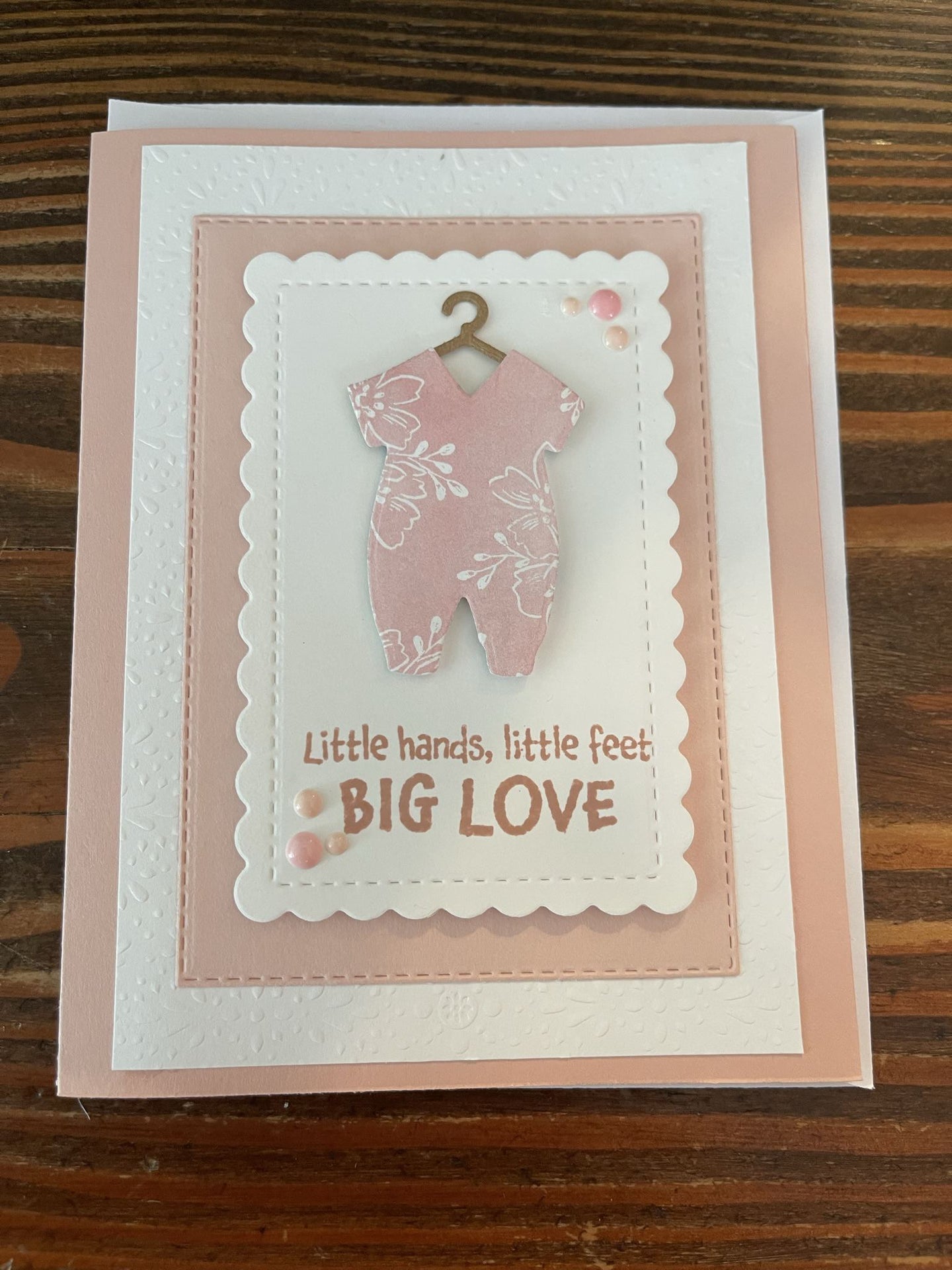 Little Hands, Little Feet Big Love - Multi Pink