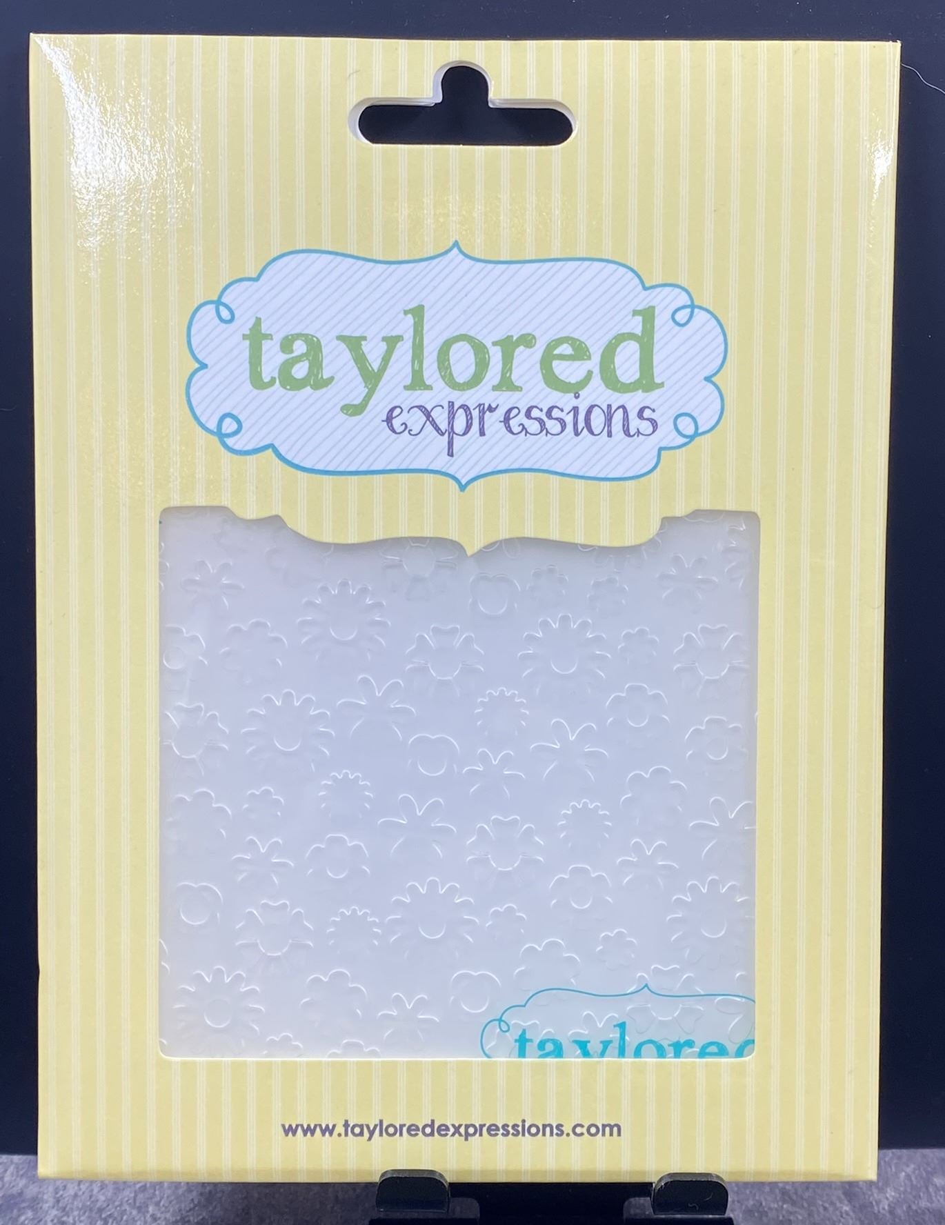 Taylored Expressions - Embossing Folder Flower Power