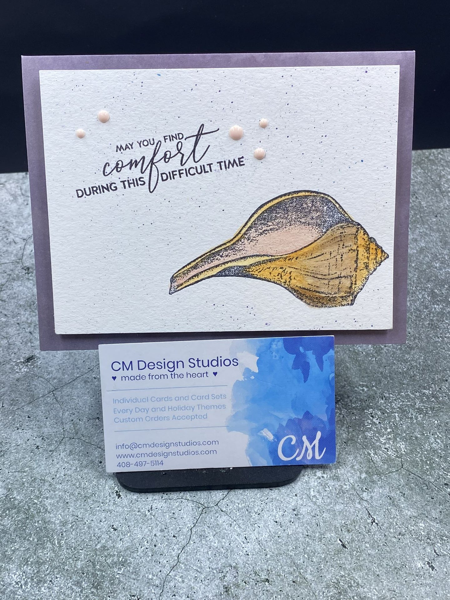 Sympathy Card - CM Design Studios