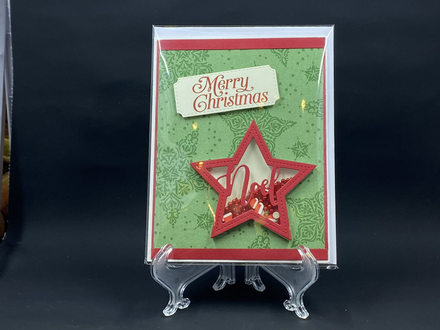 Merry Christmas - Confetti Star