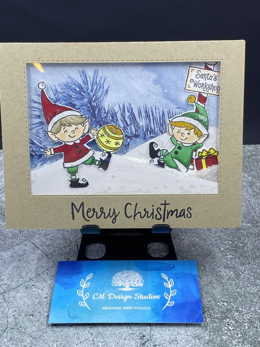 Merry Christmas Elves Card