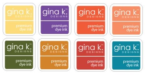Gina K. Designs - Ink Cube Assortment - Autumn
