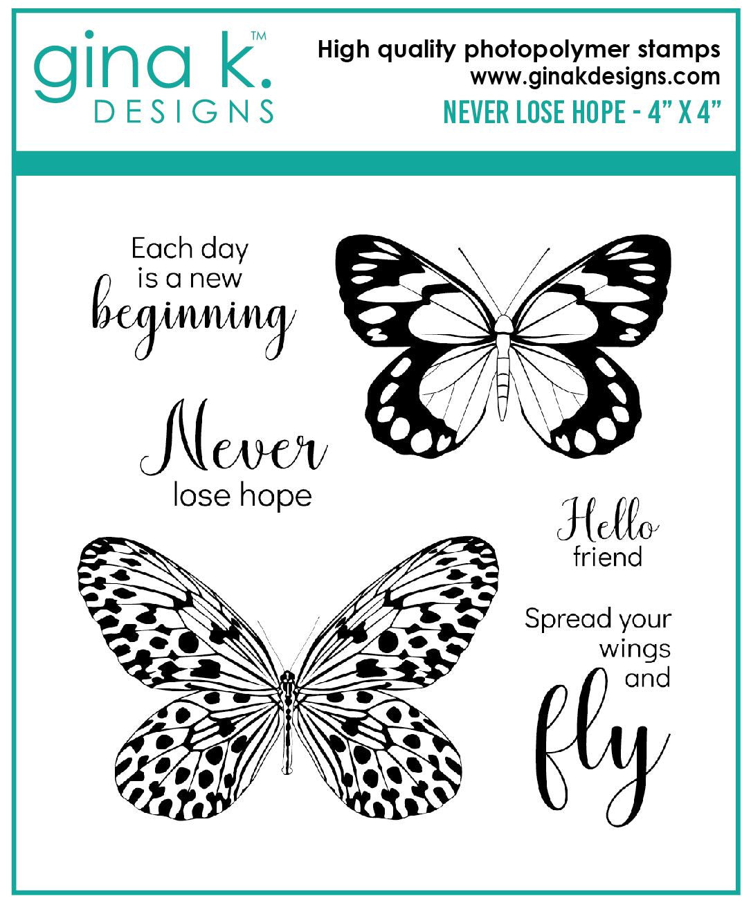 Never Lose Hope MINI Stamps