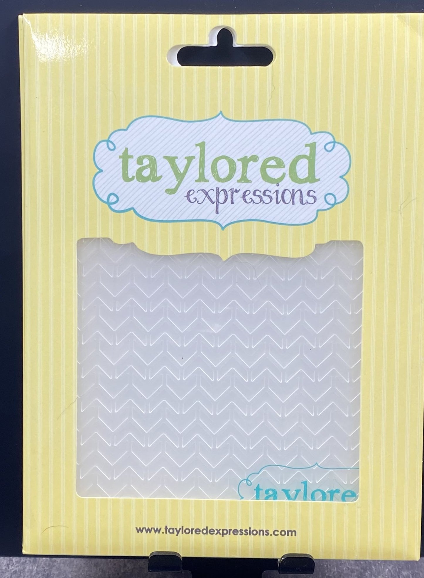 Taylored Expressions - Embossing Folder Chevron