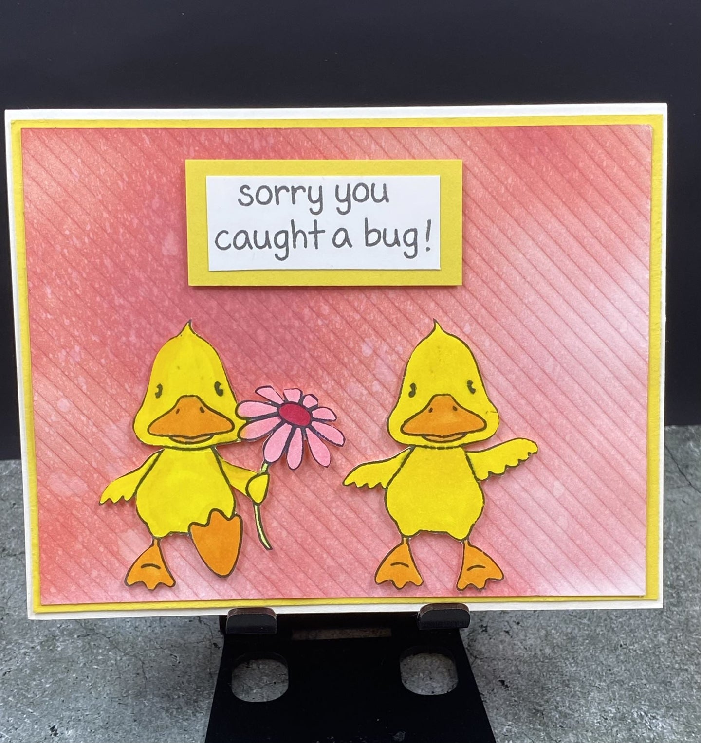 Sorry You Caught A Bug