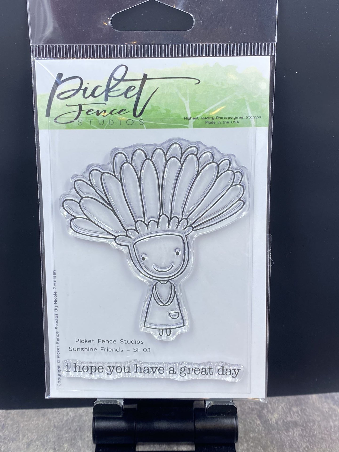 Picket Fence Stamps - Sunshine Friends Stamp Set