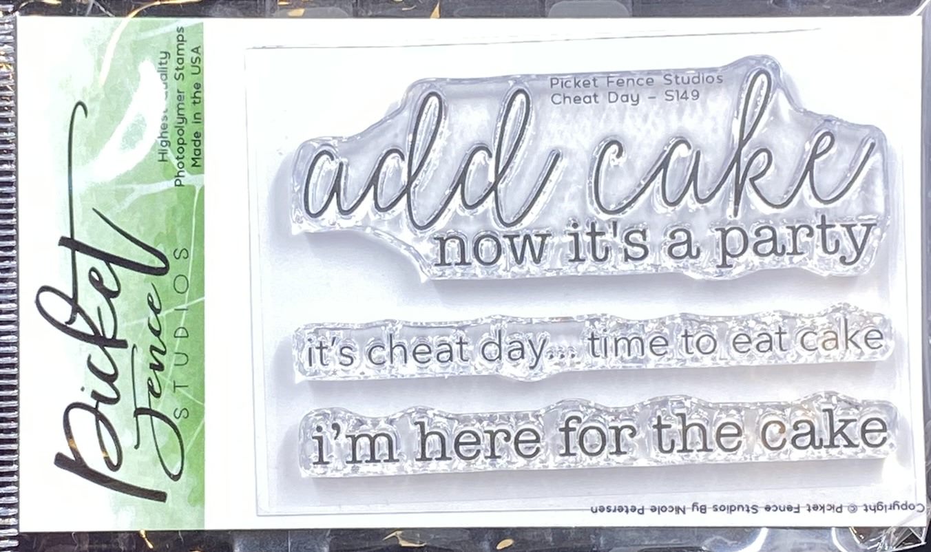 Picket Fence Stamps - Cheat Day Stamp Set