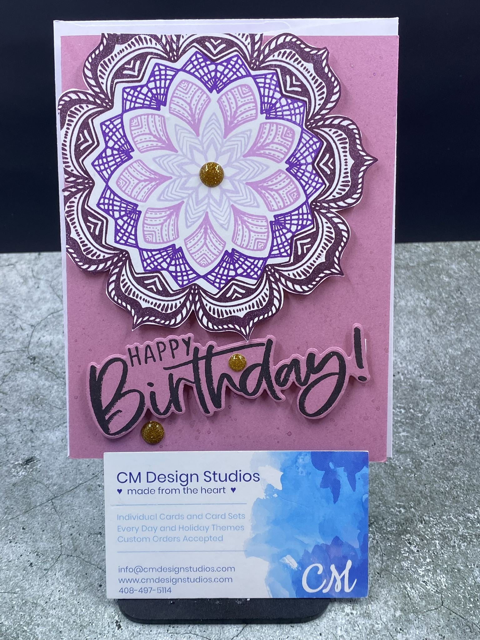 Birthday Card - CM Design Studios