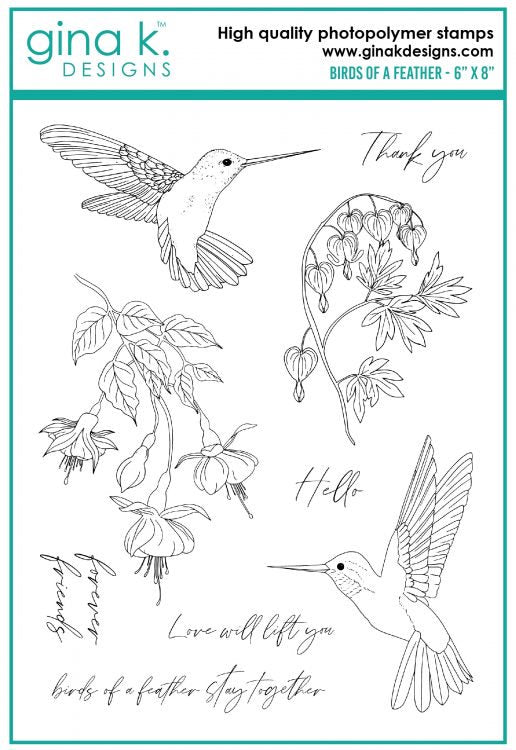 Birds of a Feather Stamps
