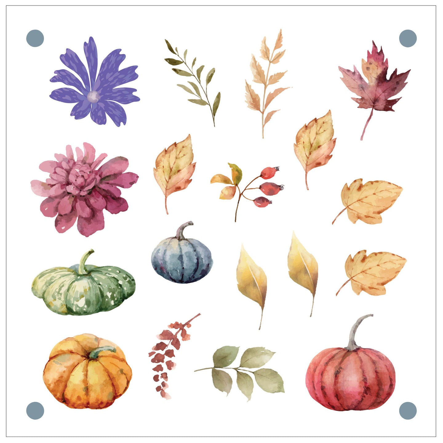 Autumn Splendor Ephemera Sheets