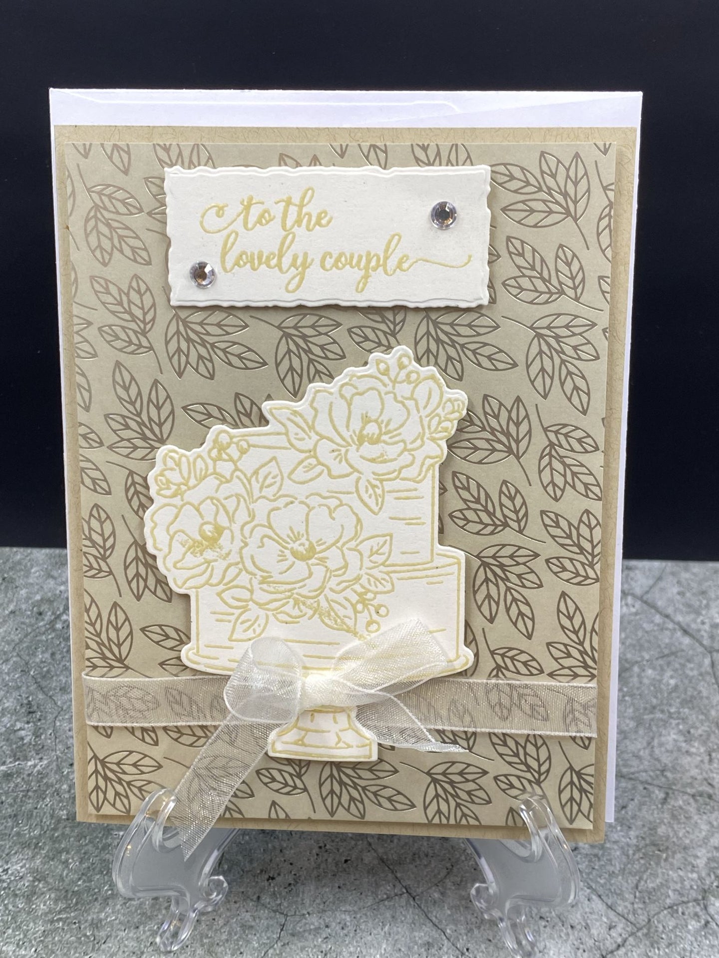 Wedding Greeting Foil