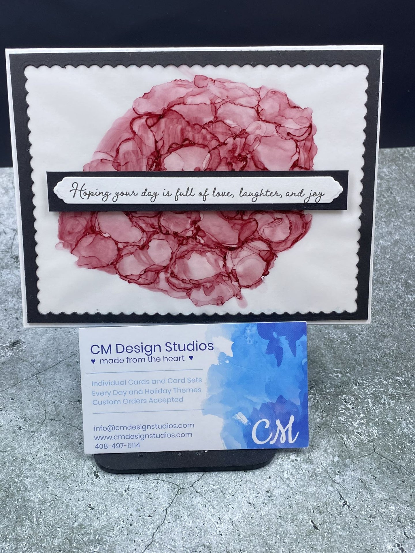 Alcohol Ink Design - CM Design Studios