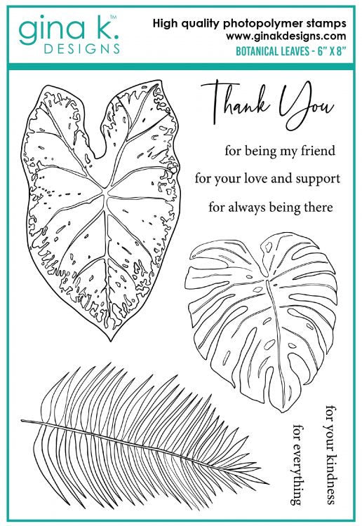 Botanical Leaves Stamps