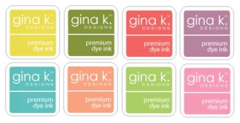 Gina K. Designs - Ink Cube Assortment - Spring