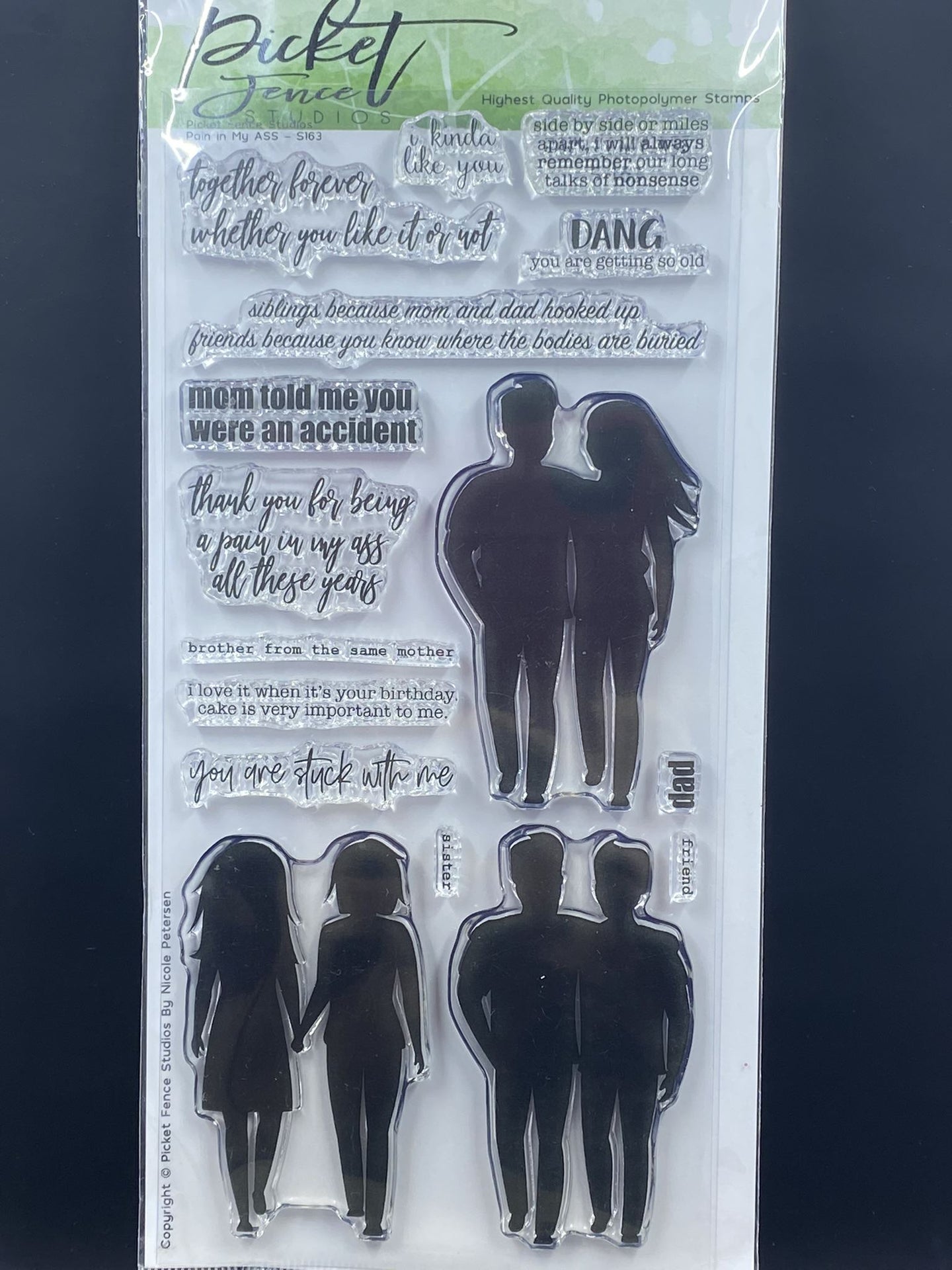 Picket Fence Stamps - Pain In My Ass Stamp Set