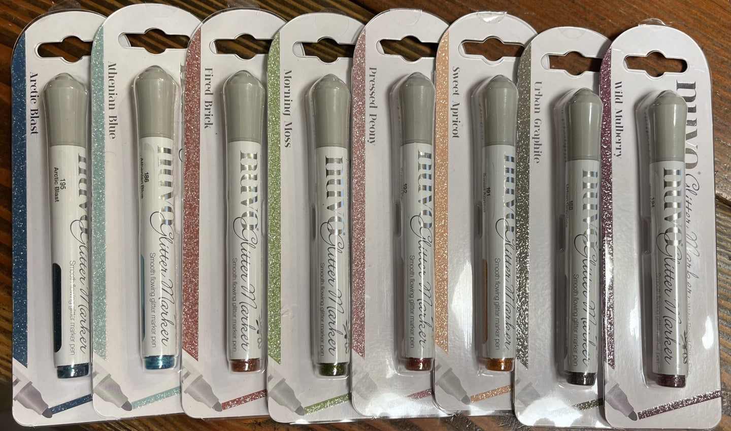 Nuvo - Glitter Marker Bundle of 8