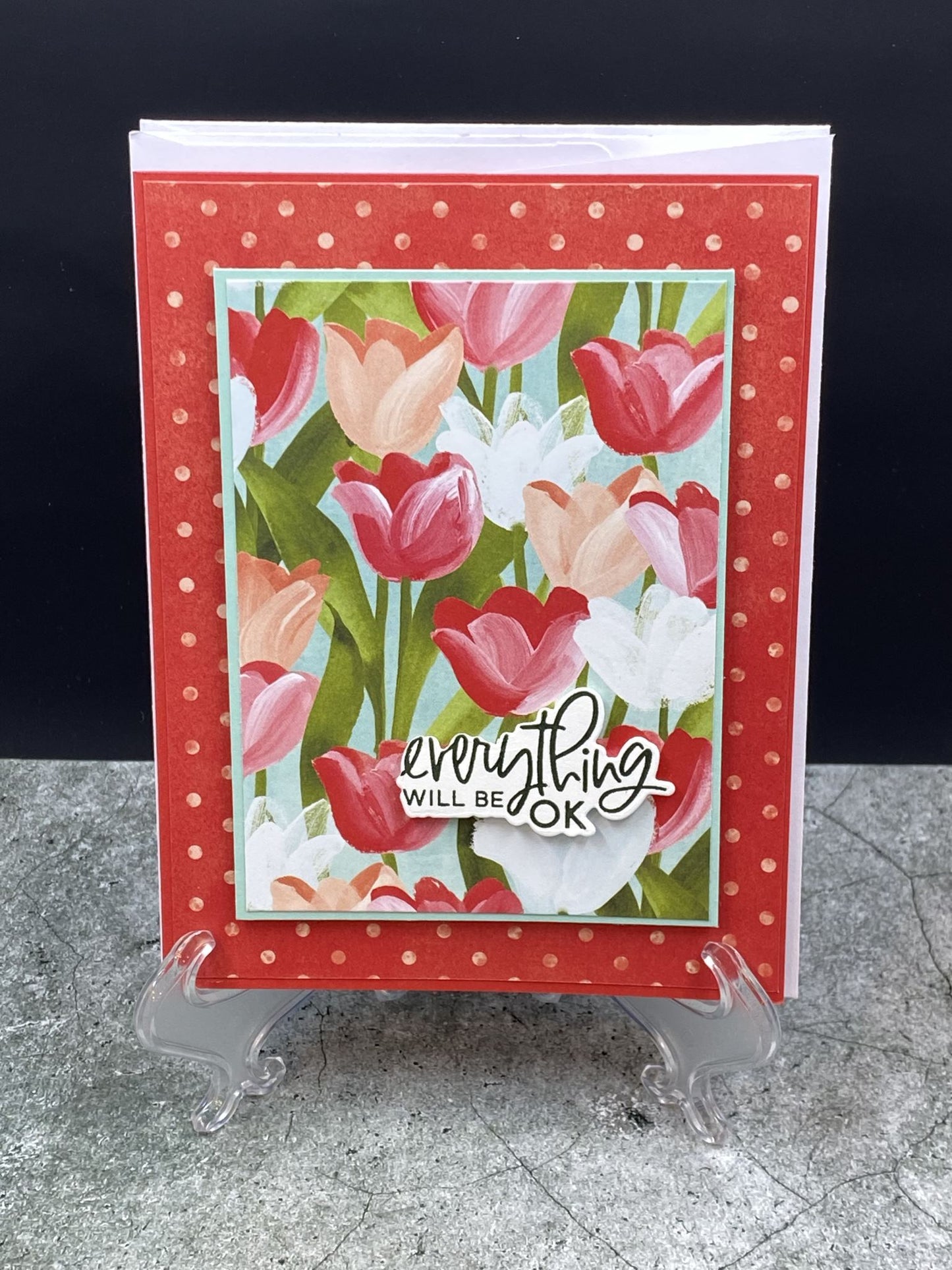 Red Tulip Encouragement