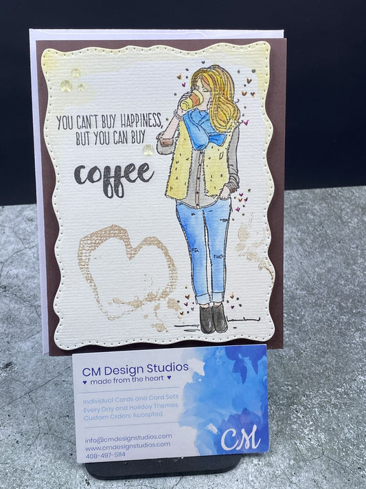 Coffee Encouragement Card - CM Design Studios