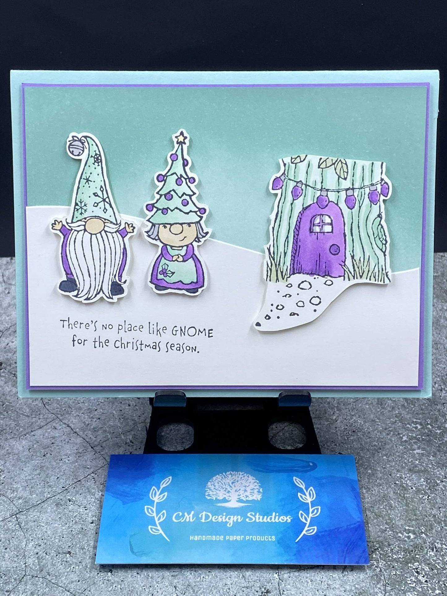 Gnome Christmas Card